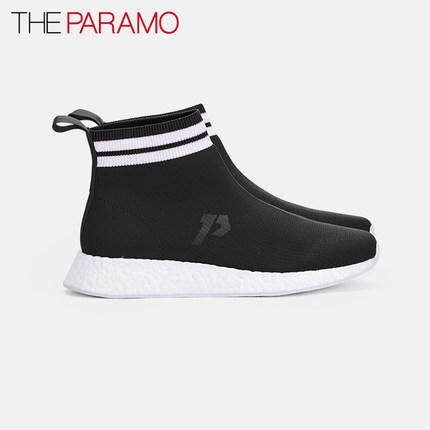 theparamo帕拉莫男鞋高帮鞋男士网鞋运动鞋情侣款休闲鞋潮鞋百搭