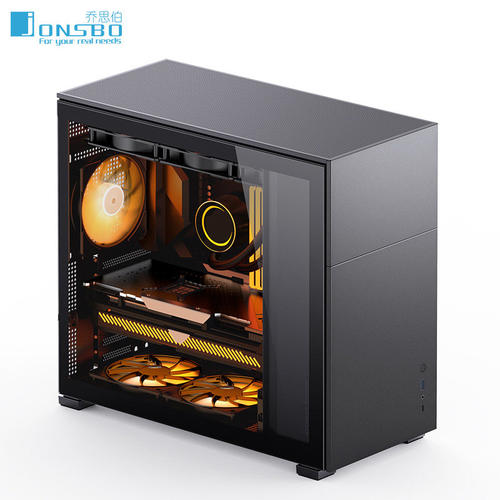 乔思伯D41松果ATX台式机玻璃机箱