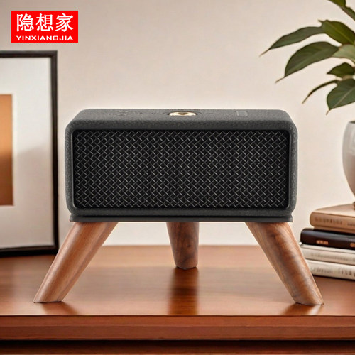 【隐想家】桌面音响支架适用于马歇尔Emberton音箱123代黑胡桃木