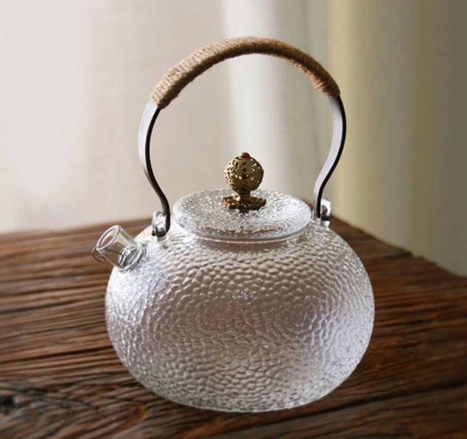 日式茶壶玻璃新款提梁