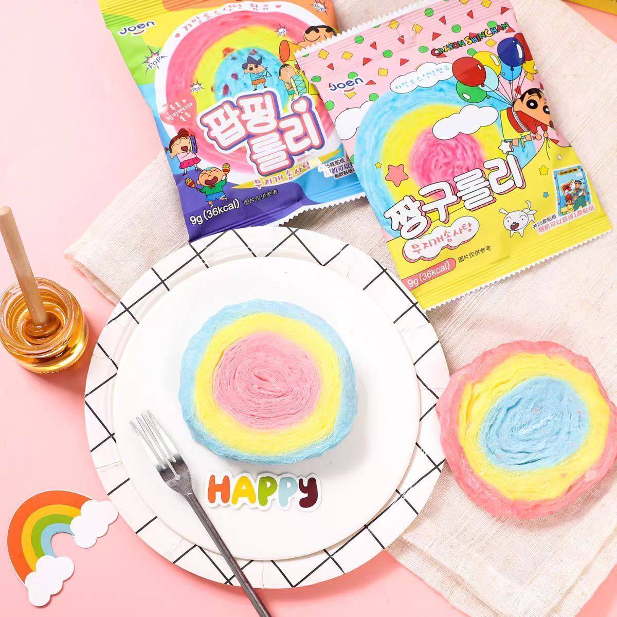 韩国进口joen棉花糖多种口味西瓜味草莓味原味等隐藏款贴纸