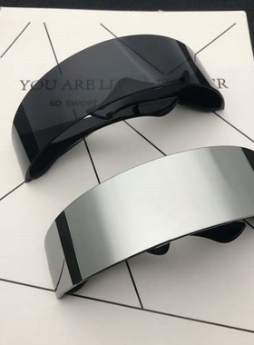 抖音搞怪眼镜拍照酒吧蹦迪夜店眼镜个性网红一体镜太阳镜长方型连