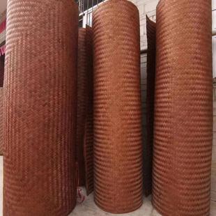 碳化装修竹席吊顶古竹编背景墙面民宿饭店茶室竹编草席装饰竹席