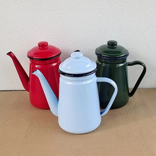 搪瓷中式加厚茶壶优惠