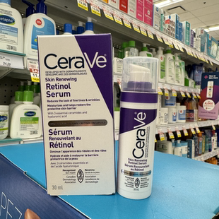 Cerave skin renewing视黄醇精华液保湿舒缓抗衰全天保湿加拿大发
