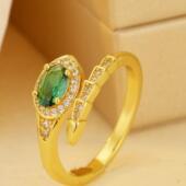 冷淡风灵蛇锆石戒指女小众设计精致超闪轻奢高级感指环2024年新款