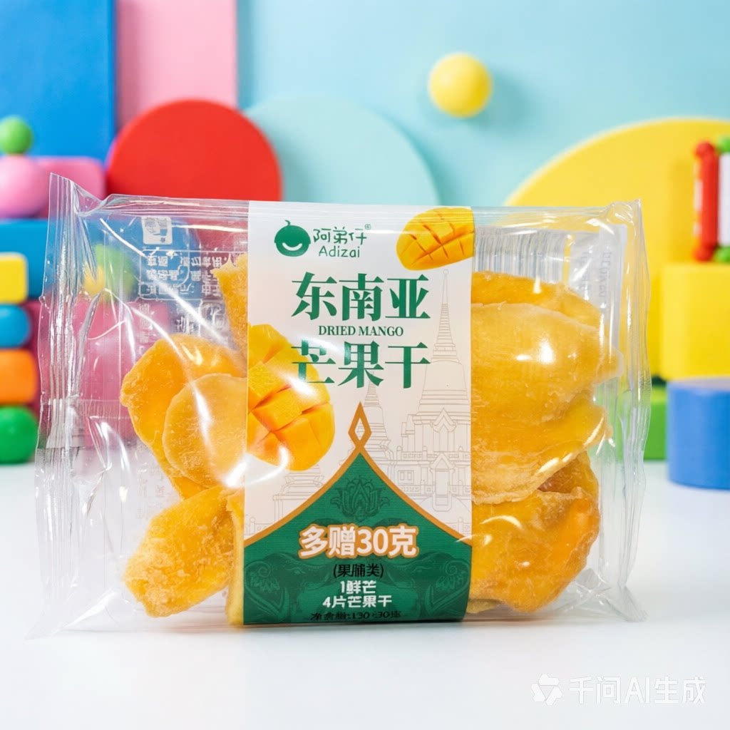 阿弟仔东南亚芒果干130克+30克
