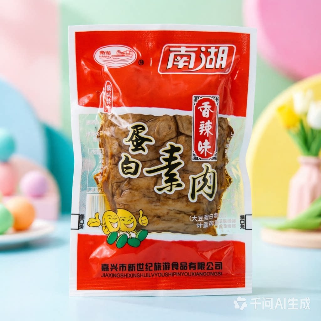 南湖蛋白素肉香辣味独立小包装