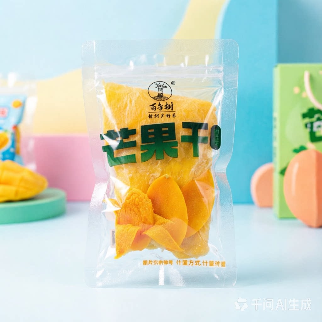 百年树芒果干独立小包装