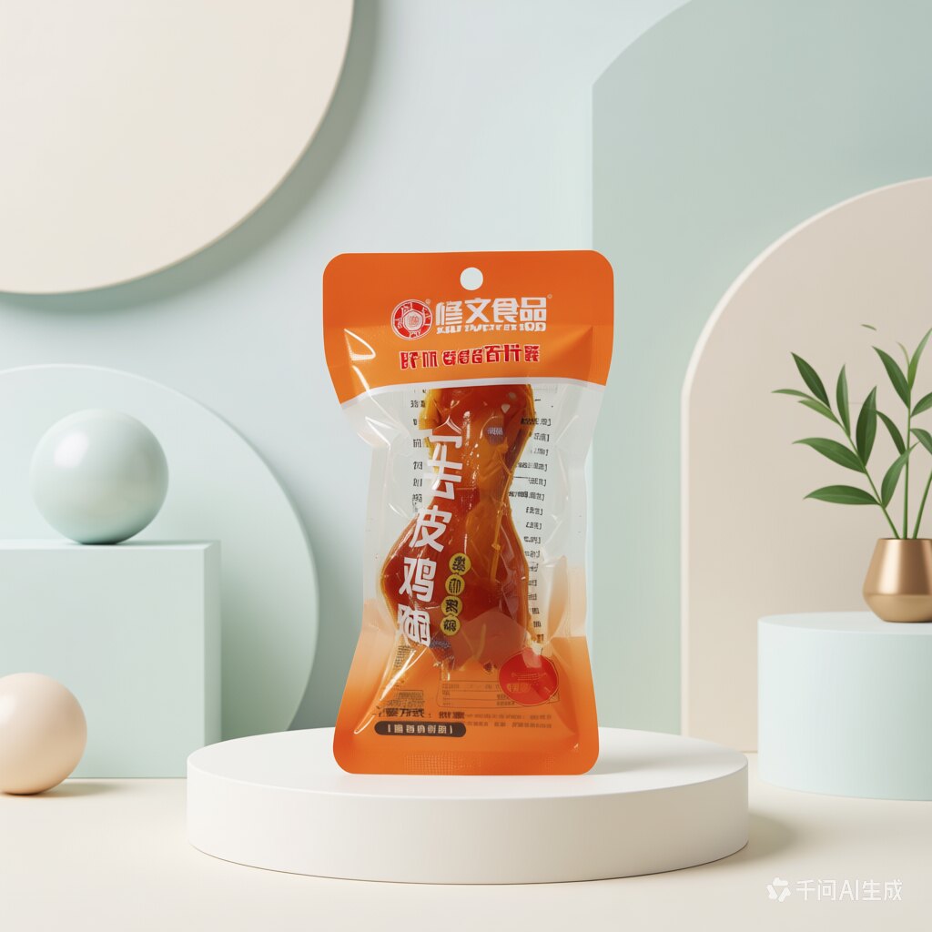 修文食品去皮鸡腿奥尔良味味独立小包装图片