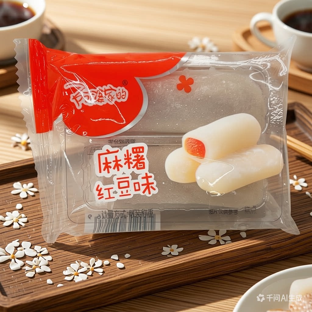 阿婆家的麻薯红豆味独立小包装