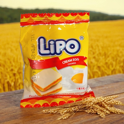 lipo越南进口奶油味夜宵面包干