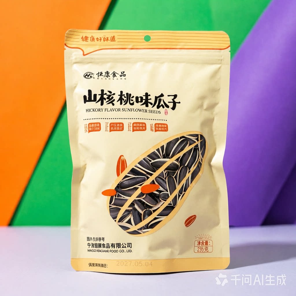恒康食品山核桃味瓜子235克