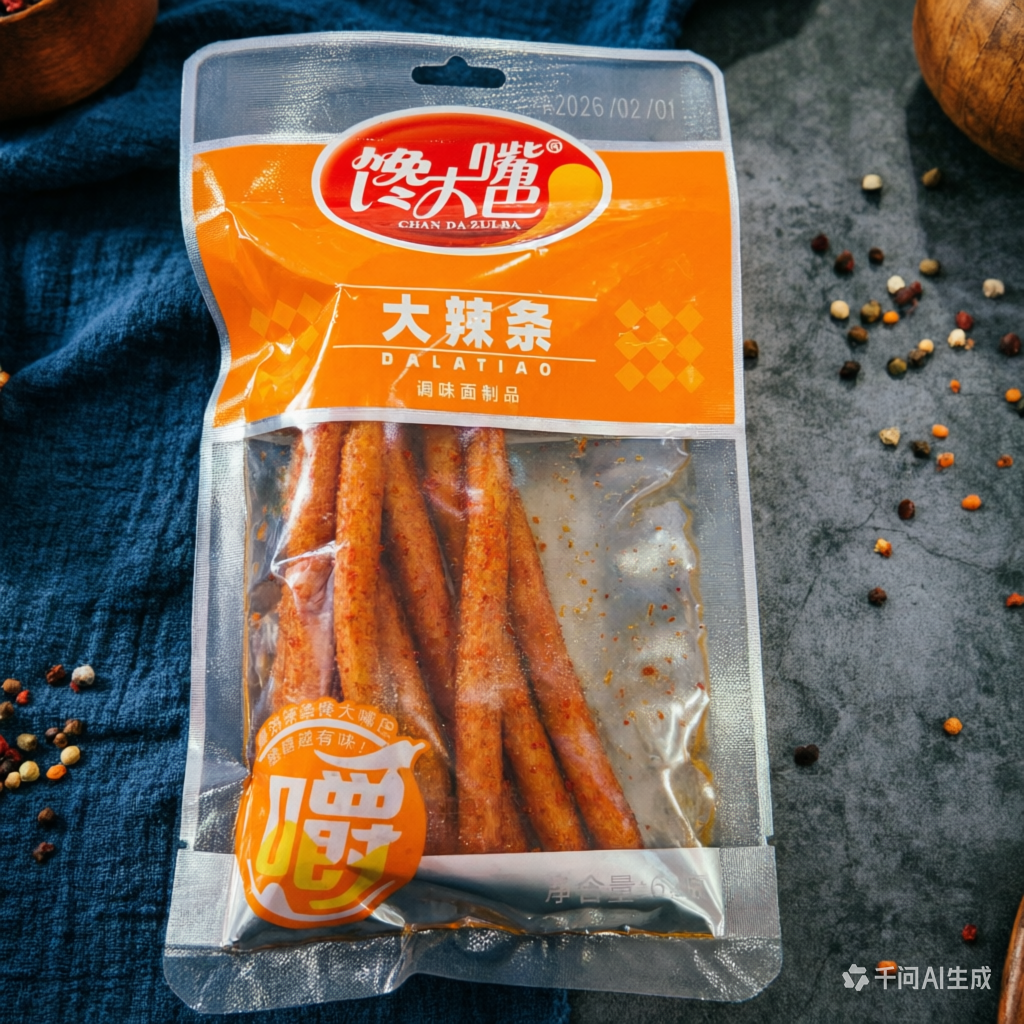 馋大嘴巴大辣条62克