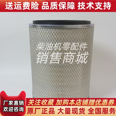 康明斯空气滤芯AF928M 柴油发电机组空气滤清器弗列加空滤3022209