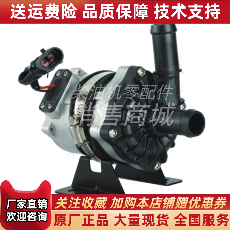 雷利BLP93-301电子水泵新能源汽车电机冷却水泵24V进出水口直径20