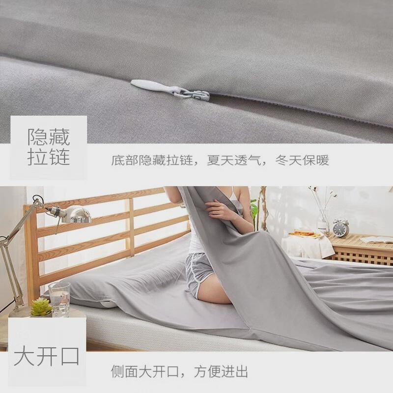 加加林旅行隔脏睡袋一次性床单被罩酒J店美容院加厚单双人加宽
