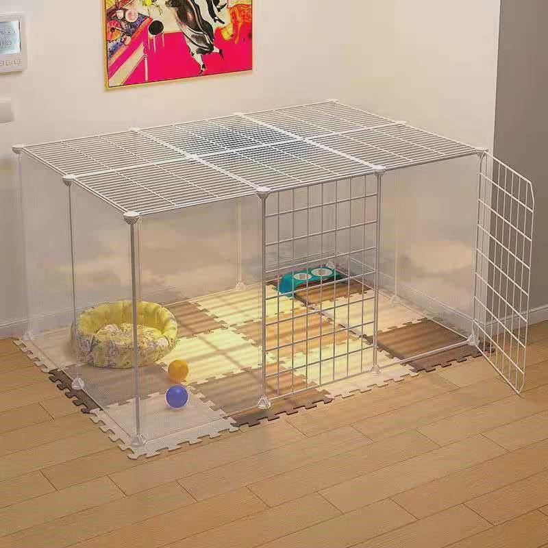 宠物围栏猫笼子室内家用小v型犬窝自由组合狗狗栅栏隔离门兔子笼