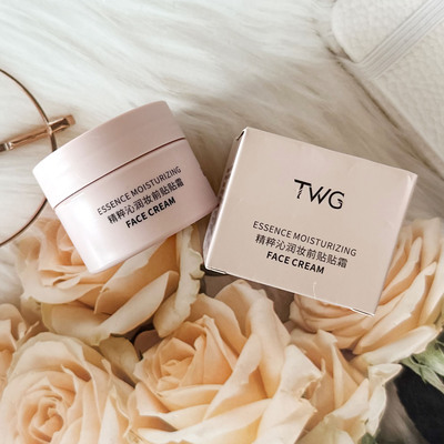 TWG精粹沁润贴贴霜控油补水保湿不卡粉隐形毛孔素颜遮瑕妆前打底