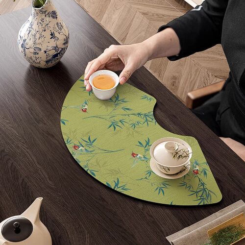 硅藻泥茶席沥水垫吸水防水防滑