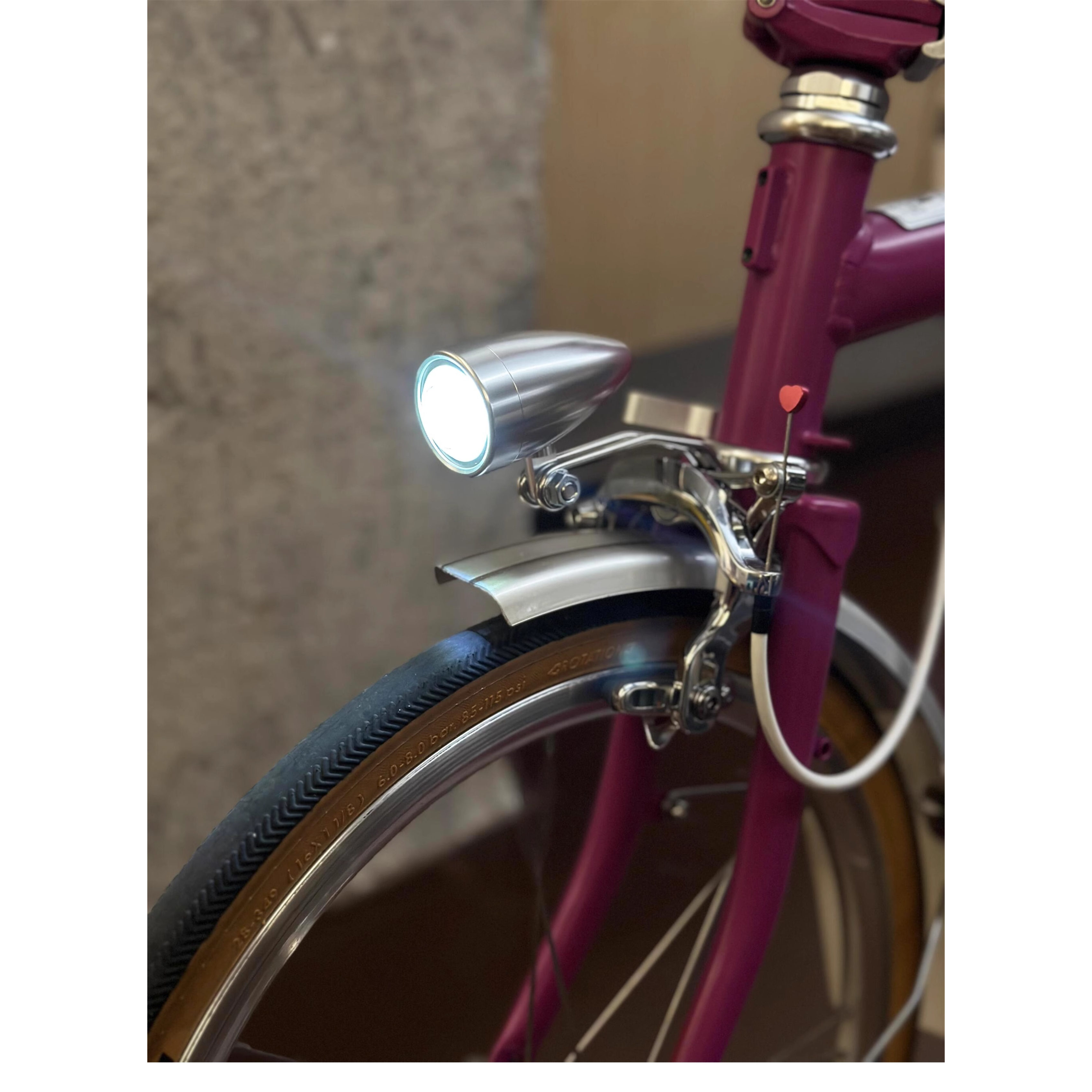 Kiley折叠自行车配件夜骑前灯