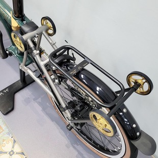 HH适用brompton小布折叠自行车配件 ACPT通用款 钛合金货架