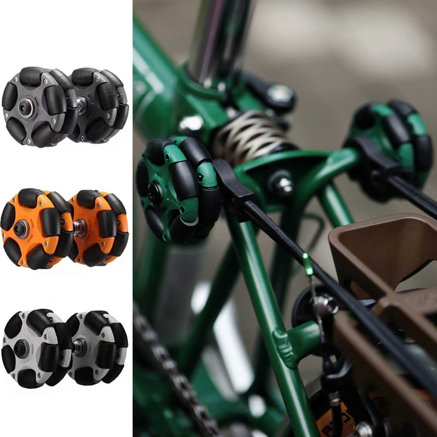 适用brompton小布折叠自行车配件