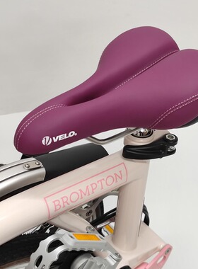 适用brompton小布折叠自行车配件超柔软坐包鞍座坐垫通用单车