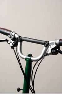 适用小布折叠自行车配件改装弯把M把横杆手机支架车灯架码表