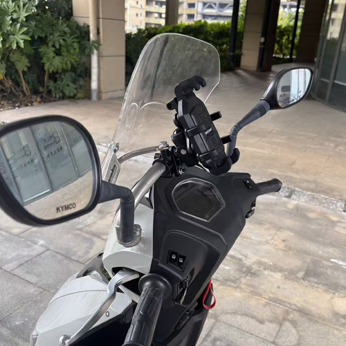 光阳KS125平衡杆支架前挡风