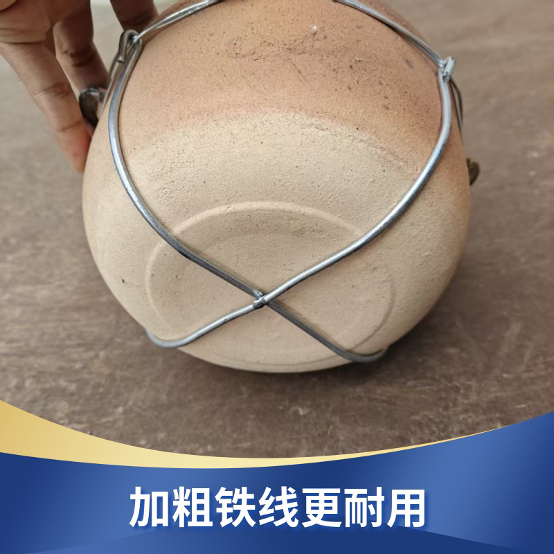 农村土砂锅老式土砂锅潮汕砂锅煲汤熬粥健康老式砂锅土锅铁圈商用