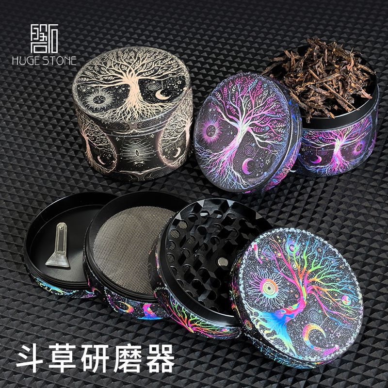 烟斗研磨机烟斗草研磨器磨烟器斗粮研磨抖粮进口真丝配件烟斗客专