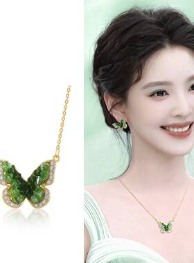 西太后Vintage中古风轻奢锁骨链