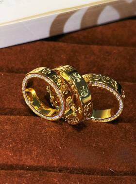 西太后Vintage中古风古韵钻戒