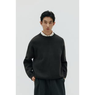 BCALM 秋冬保暖重磅双股加厚混纺羊毛针织内搭 澳毛暖绒毛衣