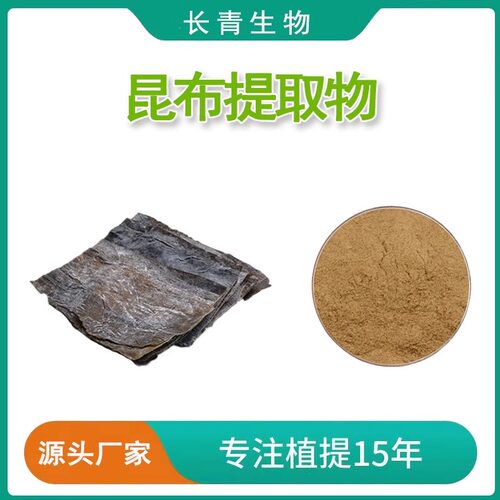 昆布提取物 昆布干燥叶状体提取物植物提取物多糖40%源头工厂现货