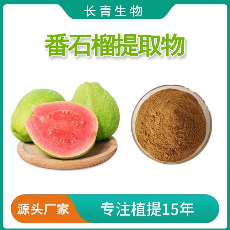 番石榴提取物 30:1浸膏粉植物提取水溶性浓缩粉工厂直发赠量勺
