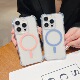 MagSafe磁吸保护套适用苹果17Promax新软16透明手机壳iPhone13电镀按键14pro简约plus防摔15气囊78Plus高级12