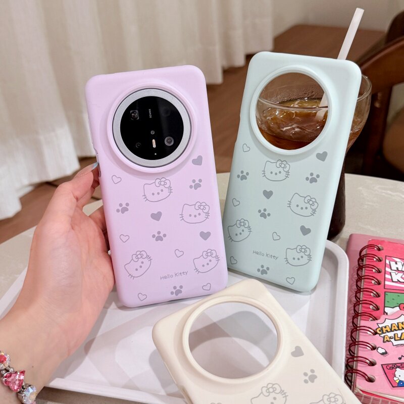 液态硅胶卡通猫爪磨砂肤感适用华为mate70手机壳P80pro可爱女款mate60新款nova14pro小众荣耀400防摔X50趣味