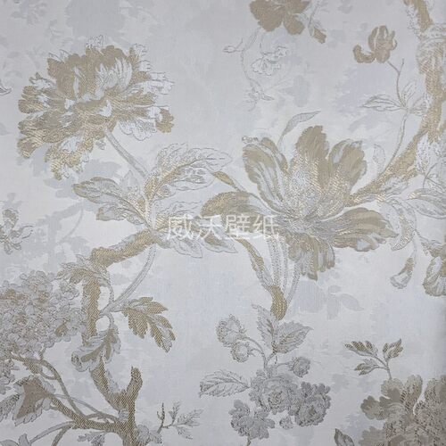 CEZANNE 新中水墨田园花卉提花无缝墙布PT25-041-042-043-044-045 - 封面