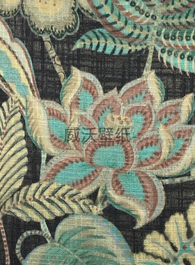 ARTE比利时 GITANE 复古花卉 藏虎墙纸49560 49561 49570 49571