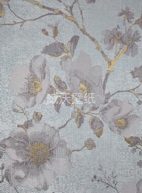 CEZANNE 新中式田园风提花无缝墙布壁布PT28-021-022-023-024-025