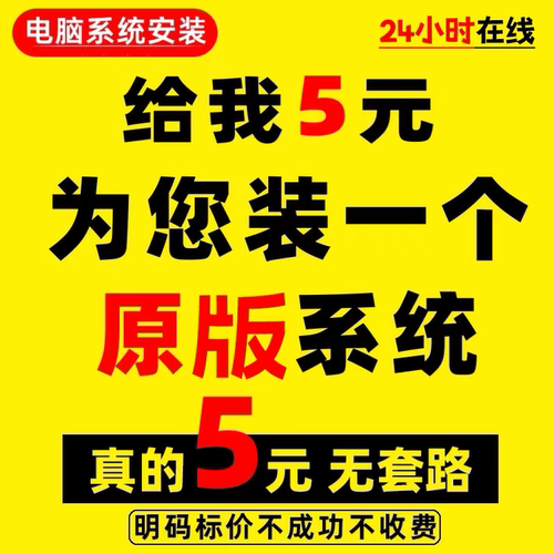 远程重装系统win10 win11 win7安装电脑纯净原版window系统笔记本