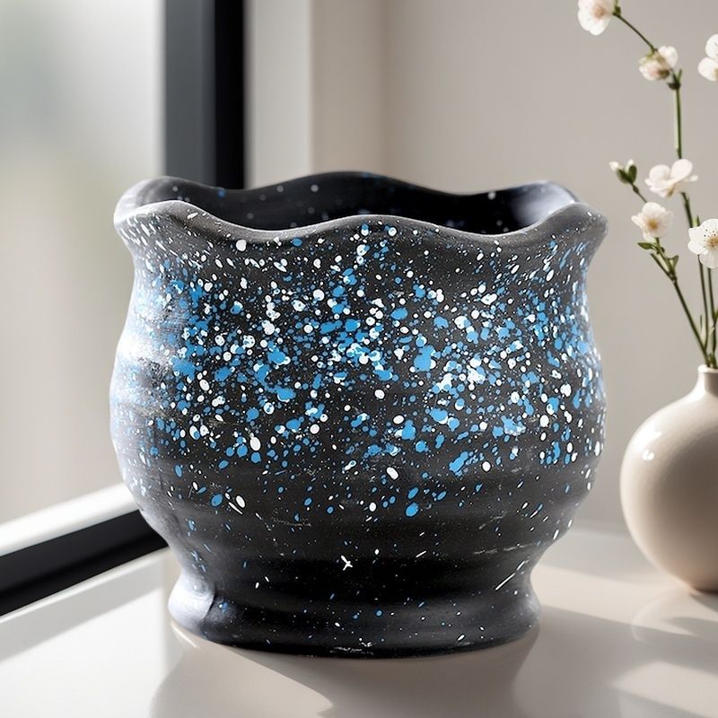 大口清仓陶罐花盆绿萝10口径花盆