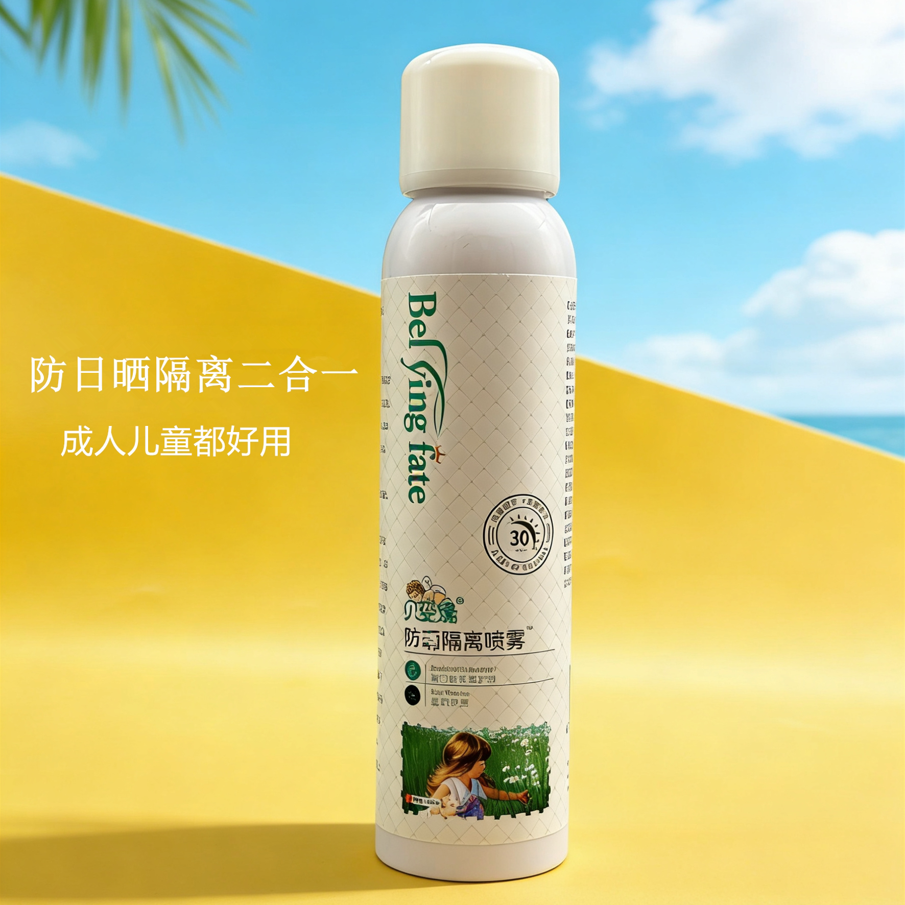 奇力康恩美贝婴缘防日晒隔离喷雾
