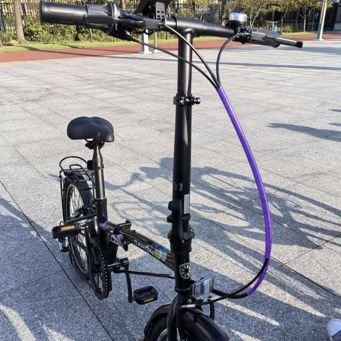 自行车刹车线缠绕带折叠自行车线管束线带P8刹车线变速线集线捆扎图片