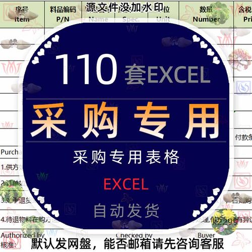 公司采购管理Excel表格企业生产采购单管理报价单合同考核申请表4