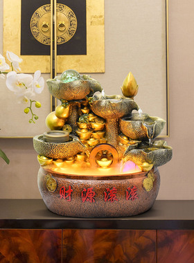 风水轮开业礼品聚宝盆新店店公司带来财富和宝藏礼品吧流水循环客