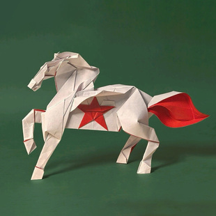 折纸红星马创意手工折纸教程套装 折叠之间创作者激励计划