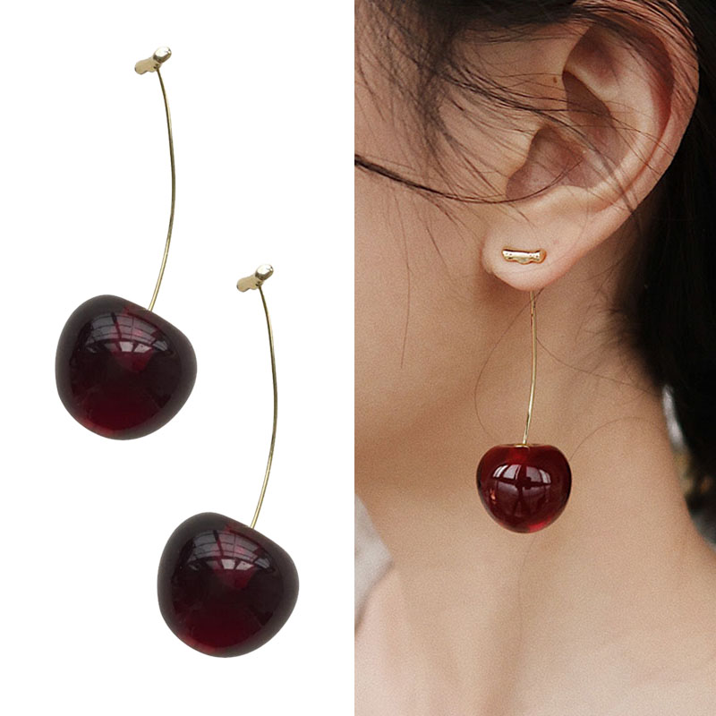 New European and American Fruit Fashion Long Ear Nail Tempe